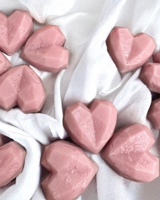 Scented Wax Melts - White Musk Hearts